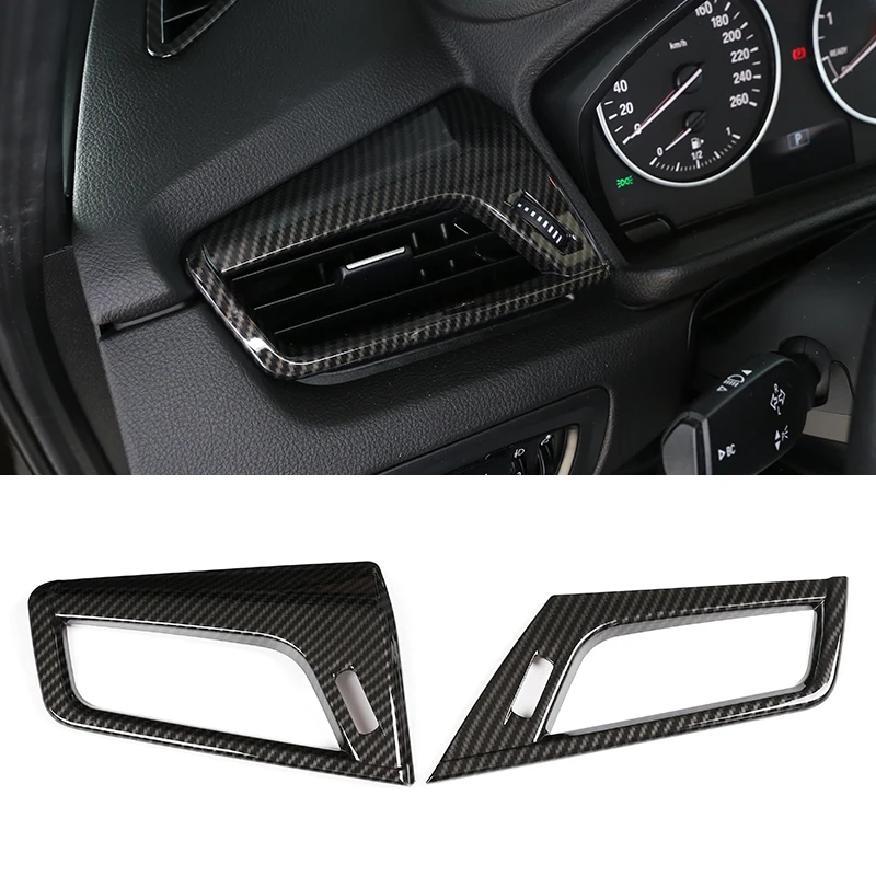 

Car Side Air Condition Vent Outlet Frame Trim Cover Sticker Accessories For BMW 2 Series Active Tourer F45 F46 218i 2015-2018