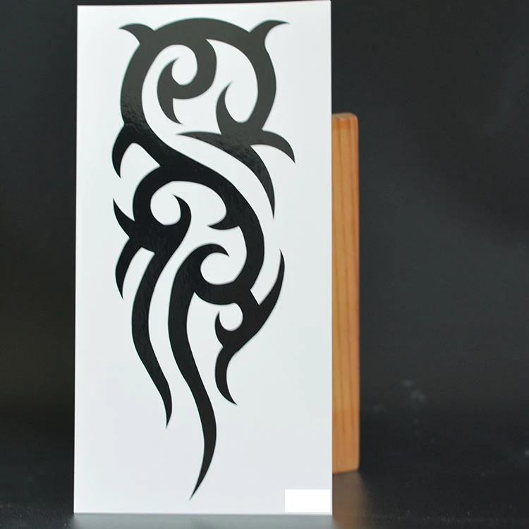 Waterproof  Temporary Tattoo Sticker cool man's tribal totem Phoenix tatto stickers flash tatoo fake tattoos for men women 7