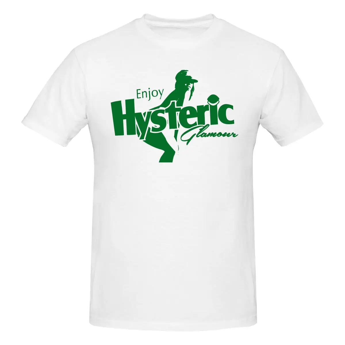 Ly редкая модель Hysterical glamour Hiss girl logo футболка 1766 No.mv640