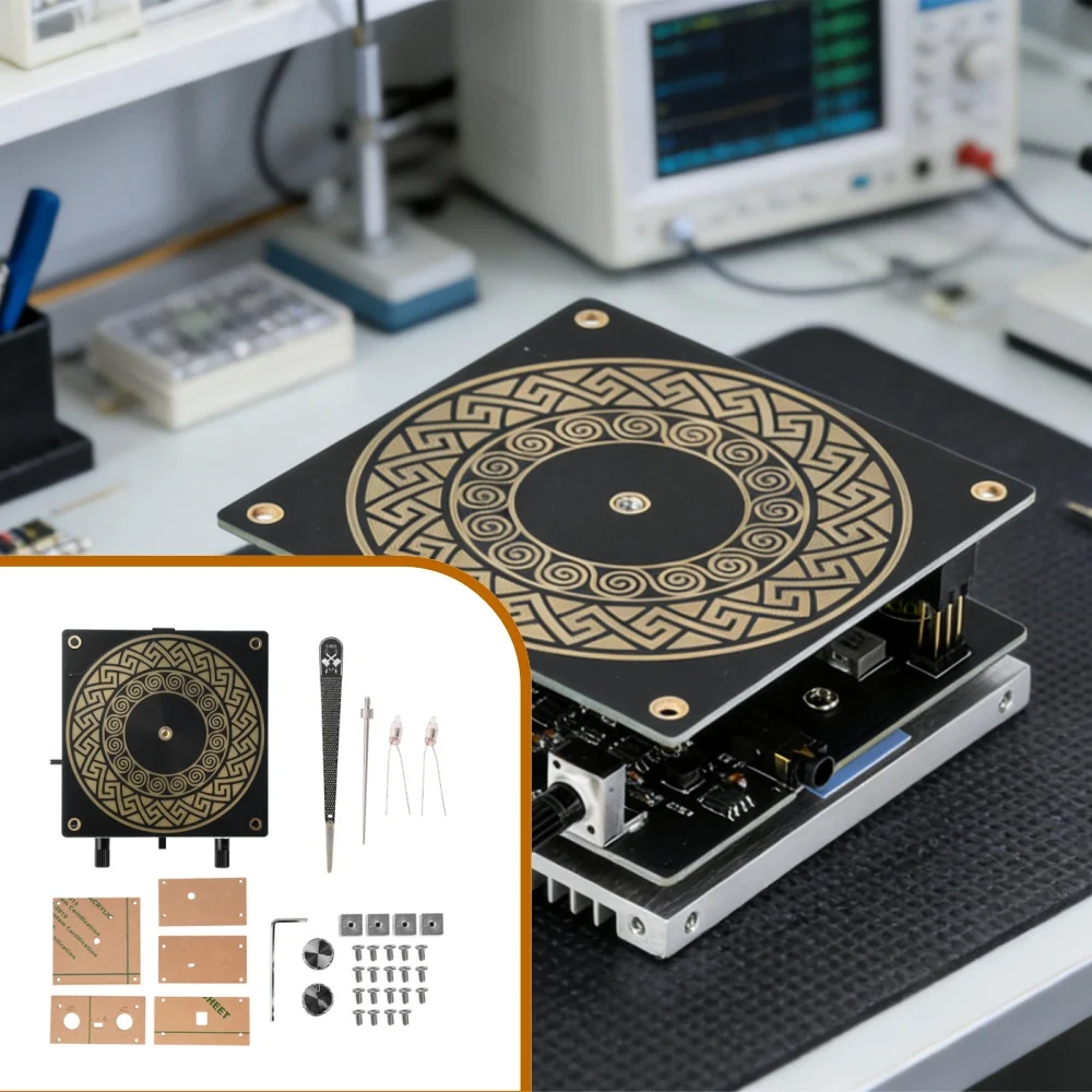 

Сенсорная музыкальная катушка Тесла MTC с двумя режимами, Bluetooth 5.1, декодированием, RGB-подсветкой, регулируемой дугой 0-10 см, 60 Вт, набор для научных экспериментов