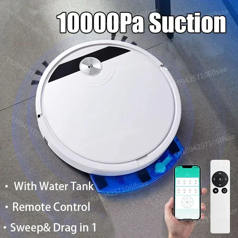 

2024 NEW 2800PA 3-in-1 RS800 With Remote Control&APP Super Quiet Smart Robot Vacuum Cleaner Wet&dry Mopping Floor Home Appliance