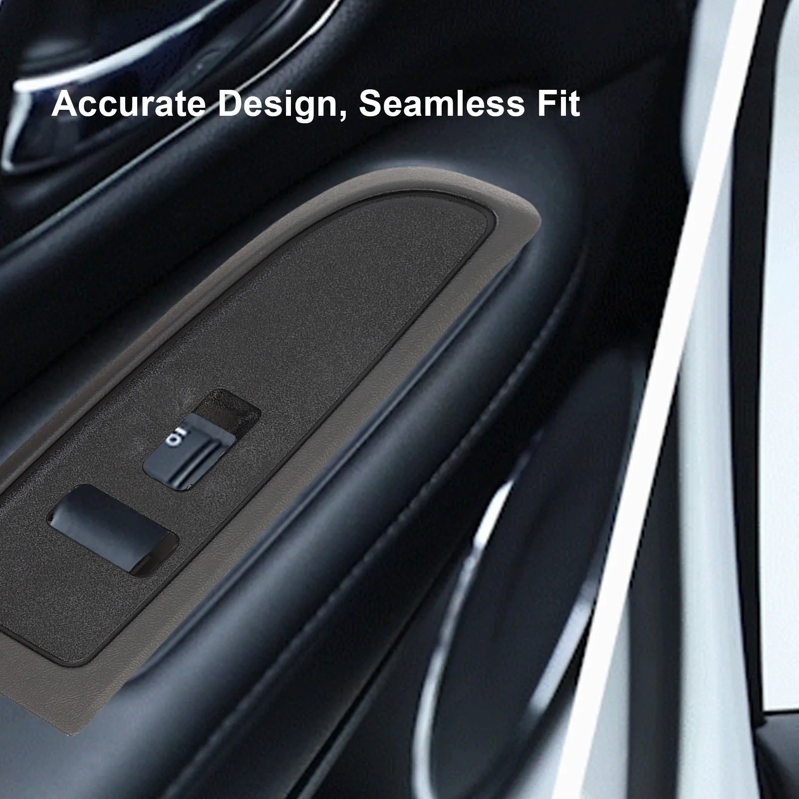 

Window Bezel 89045124 89045120 Wear Resisting Accurate Size Driver Passenger Window Control Bezel Seamless Fit for Car