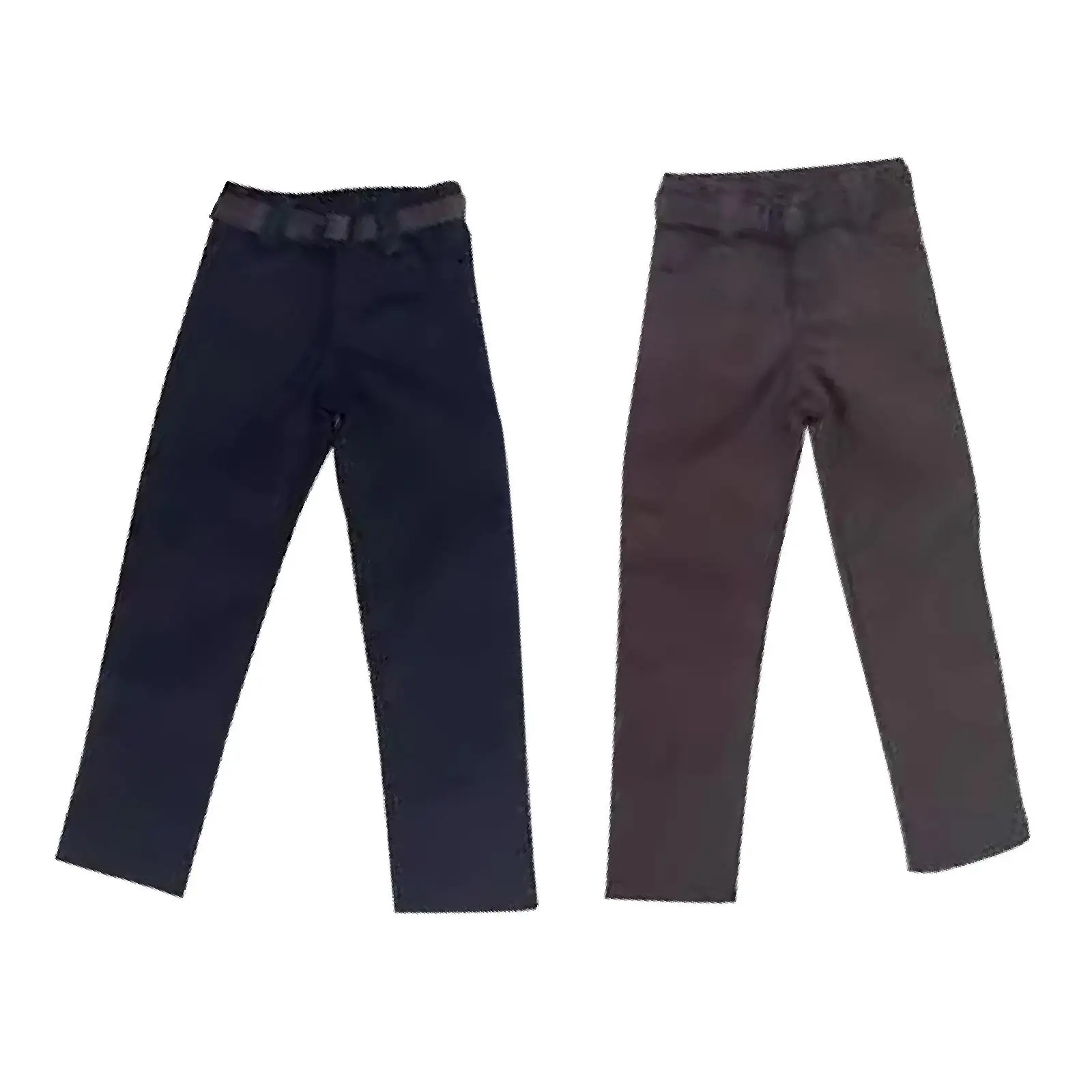 

1:12 Scale Mans Figure Casual Pants Mans Work Pants Doll Regular Straight Pant for 6 inch Action Figures Body BJD Doll Cosplay