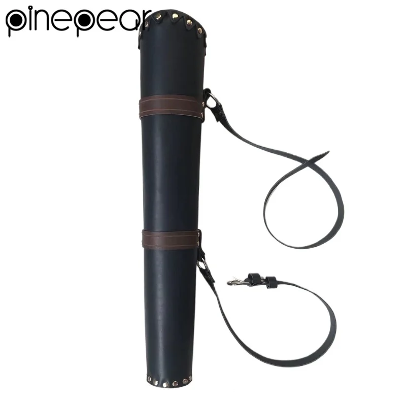 Medieval Viking Arrow Holder Quiver Cosplay Prop Knight Hunter Costume Horseback Nomad Hunting Archery Accessory Case Holster