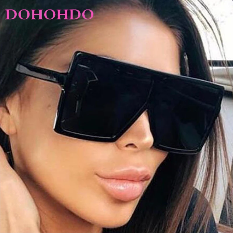 

Oversized Square Sunglasses Woman Man Fashion Luxury Brand Designer Outdoor Travel Driving Sun Glasses UV400 Gafas De Sol Mujer