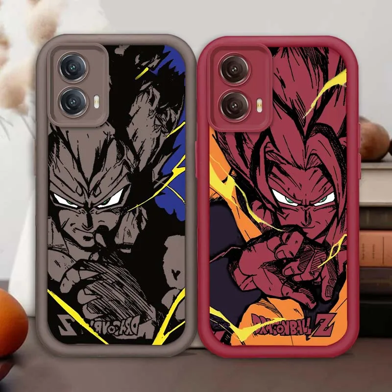 

Anime Dragon Ball Son Goku Phone Case For Motorola G85 Edge 50 G24 G35 E14 G04 G34 G Stylus G54 G13 G32 G14 5G Eye Ladder