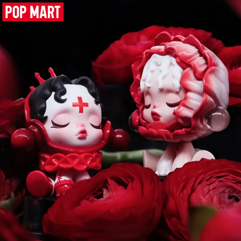 

Hot POP MART Skullpanda Ancient Castle Serie Original Blind Box Mystery Box Guess Bag Toys Dolls Anime Figure Desktop Ornaments