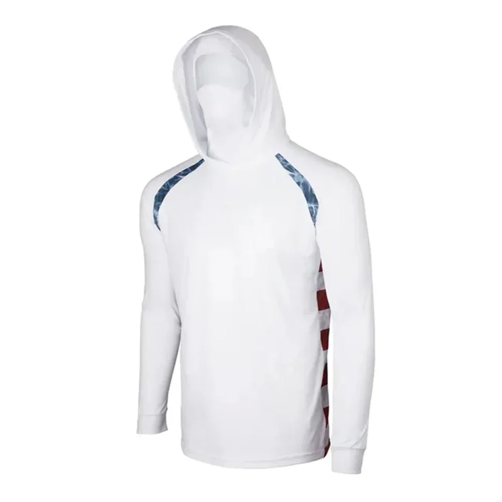 Summer Fishing Hoodies Men Jersey camouflage Long Sleeve Fishing Shirt Quick Dry Uv Protection view 6