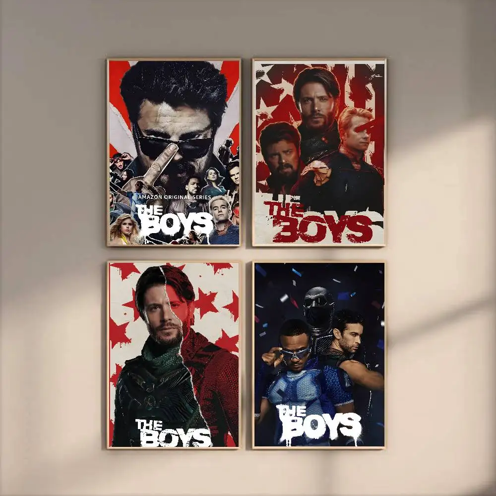 المسلسل التلفزيوني T-The Boys ملصق HD ديكور المنزل لزجة جدار مقاوم للماء غرفة المعيشة المنزلي بار ديكور جمالي