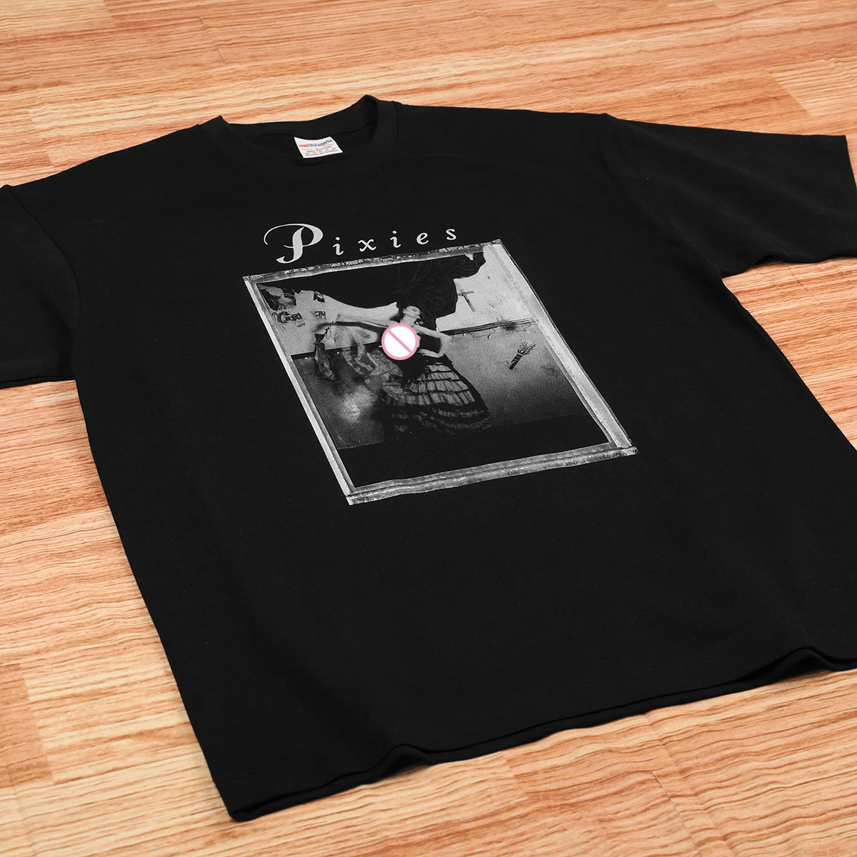 Pixies T Shirt Surfer Rosa Alternative Rock 4AD Band Sonic Youth Summer Printed Cotton Men's Top Graphic Short Sleeves Shirt