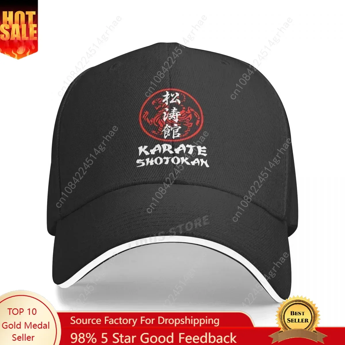 

Shotokan Karate Baseball Caps Women Men Adjustable Fashion Unisex Shotokan Tiger Hats