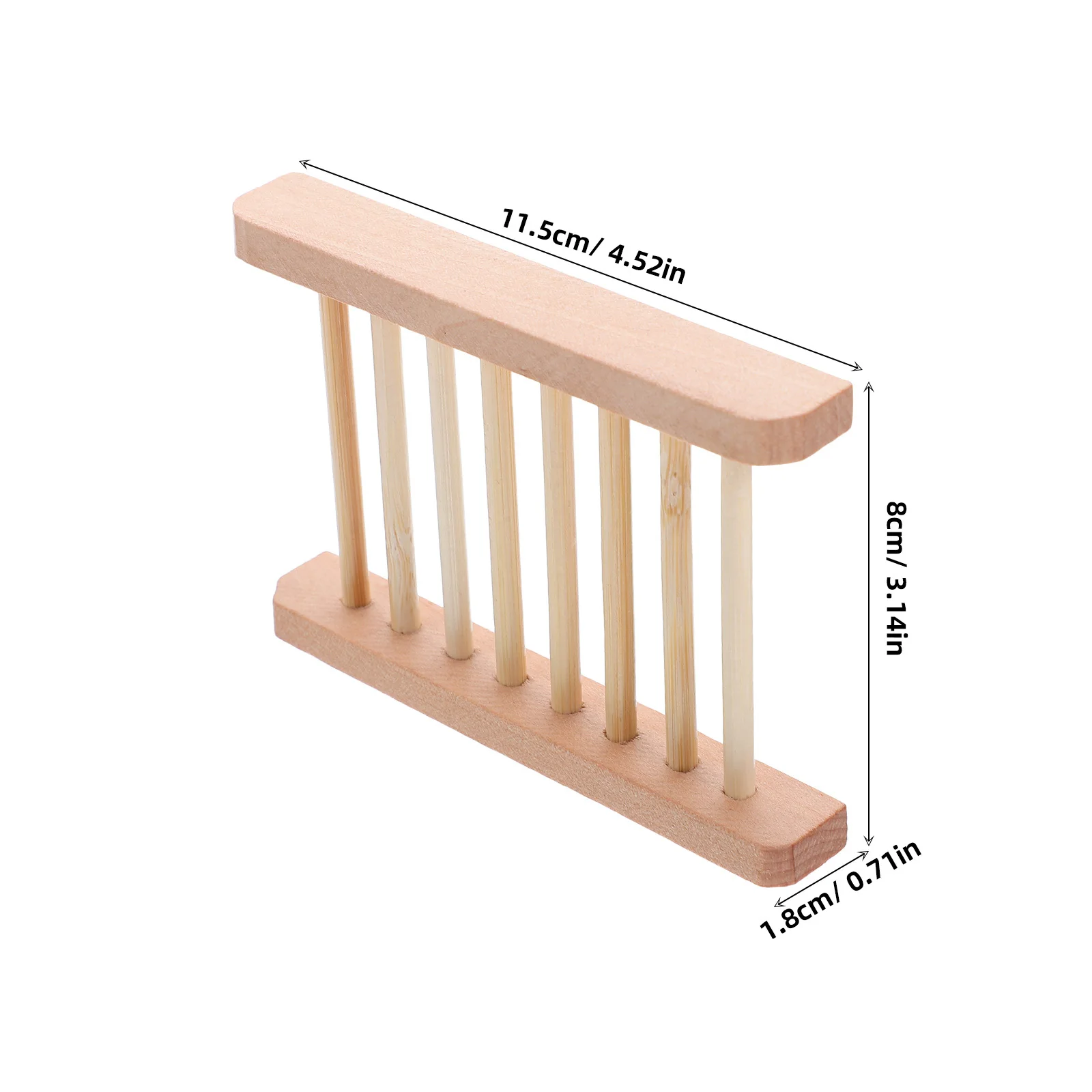10 قطعة حامل الصندوق شريط طبيعي صحن الصابون تخزين الرف استنزاف صينية الصابون تخدم لوحة لاستخدام الحمام المطبخ دش #3