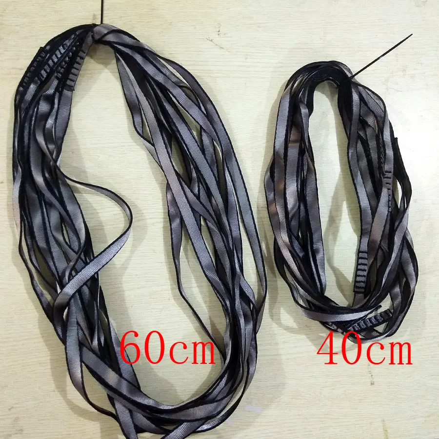 40CM Yoga Belts Yoga Daisy Chain O-Sling Extension Rope Hanging Ropes for Hammock Aerial Yoga Swing/Sling