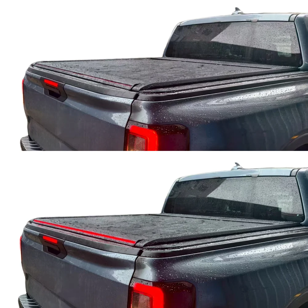 

2025 Hilux Electric Automatic Roller Shutter Lid Retractable Rear Tonneau Cover Back Bed Cover
