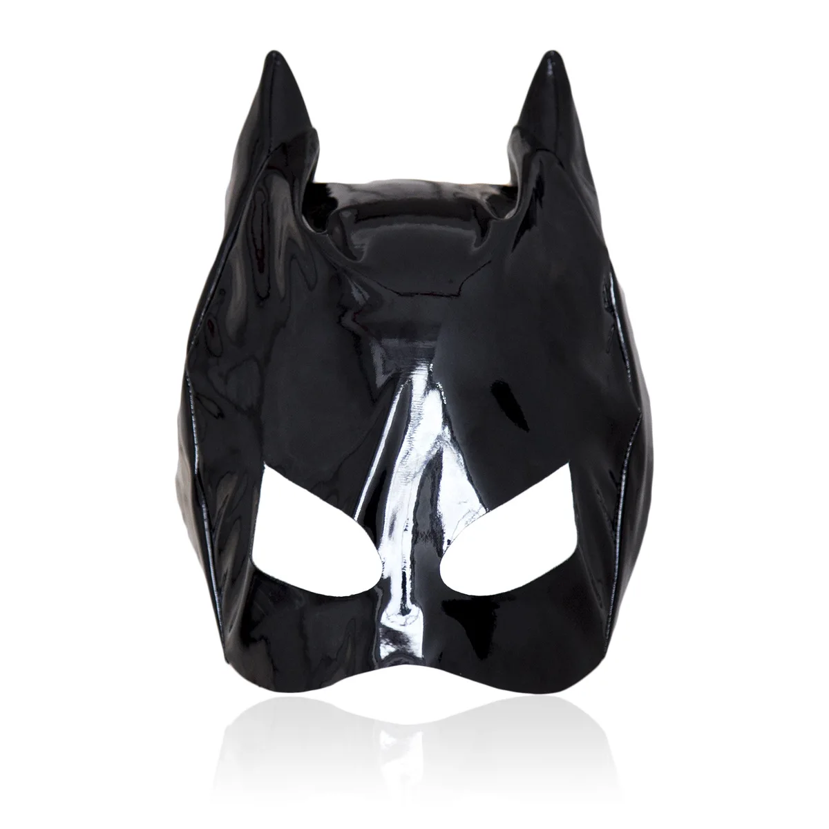 Fetish Cosplay Hood Superior PU Bondage Mask for Adult Women Man Open Mouth Nightwear Role Play Halloween Party Games Headgear