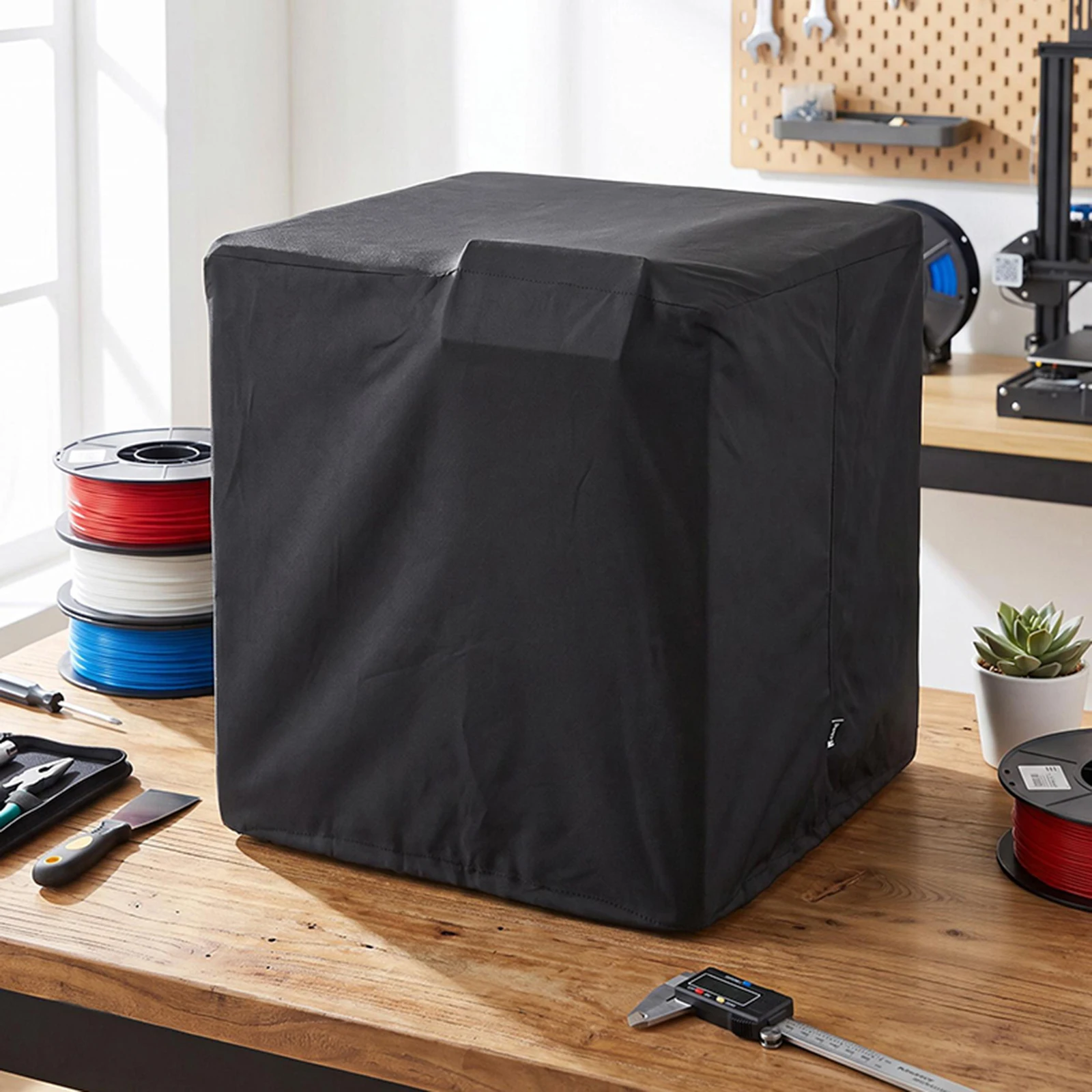 Foldable Dust Cover for Flashforge Adventurer 5M 3D Printer Stretch Fabric Elastic Bottom Sleeve
