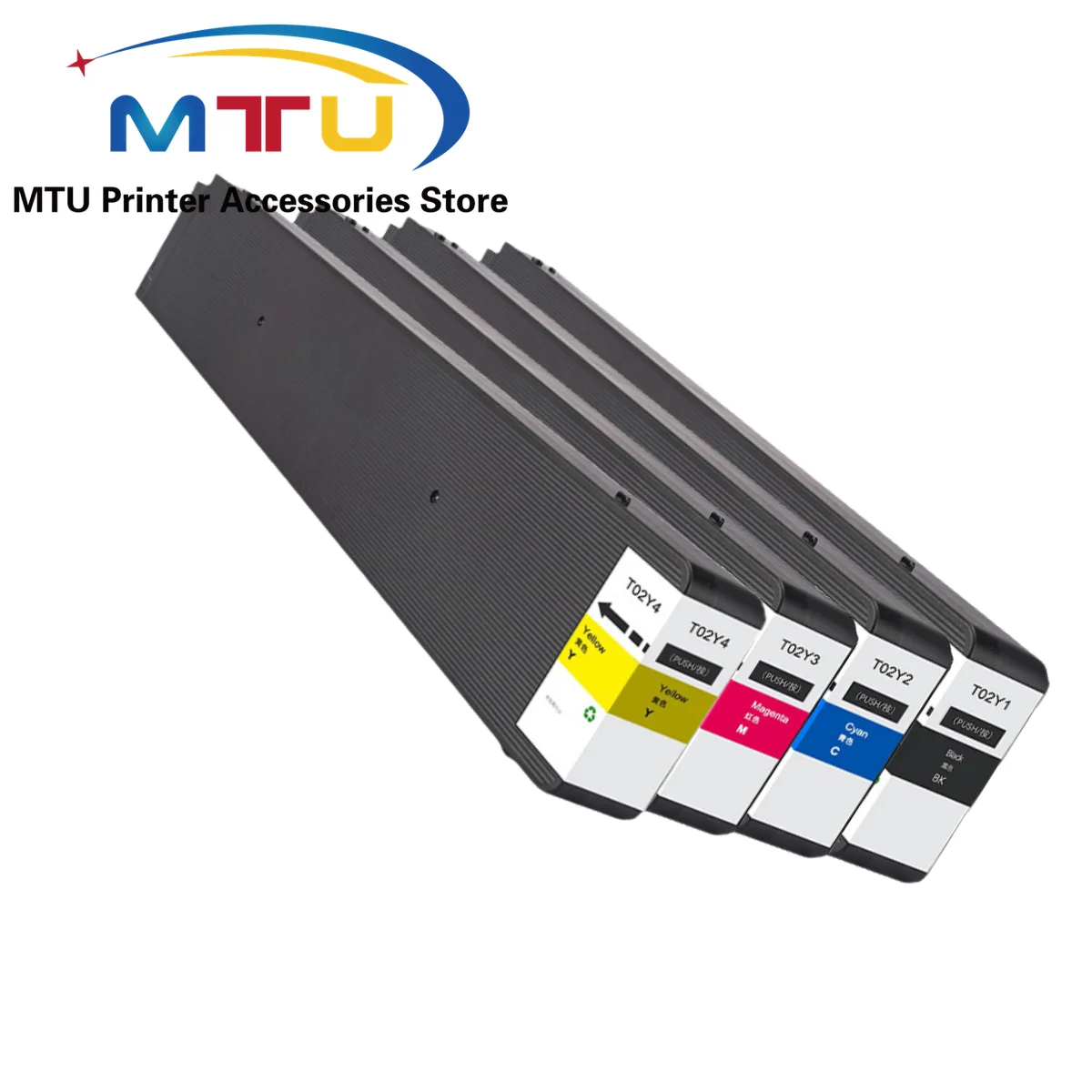 

1PC T02Y T02Y1 T02Y2 T02Y3 T02Y4 Ink Cartridge for Epson WorkForce WF-C21000 WF-C21000a WF-C21000c