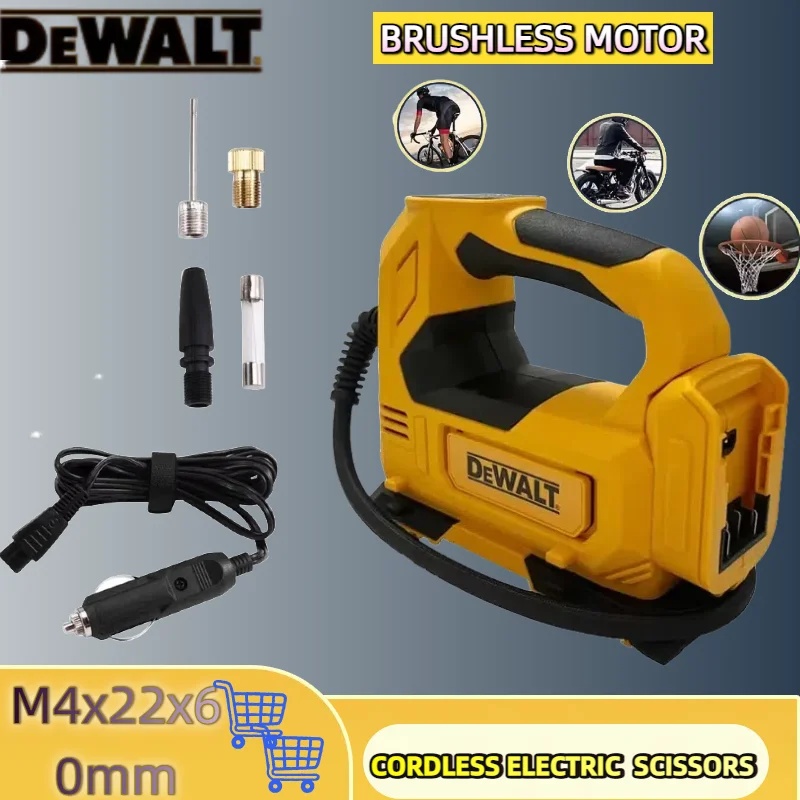 Dewalt-inflador de neumáticos portátil con batería de 20V, bomba de aire, compresor recargable, herramientas de inflado de neumáticos de coche eléctrico inalámbrico Digital