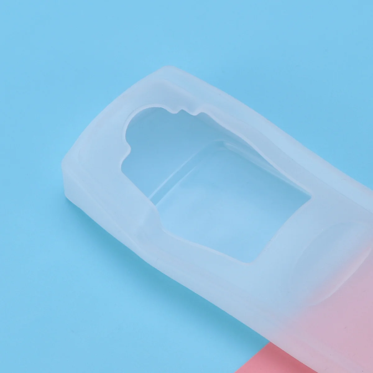 

Flexible Ergonomic Remote Cover 18.5X5X2Cm Transparent Waterproof Silicone Dust Protector For Remote Safe