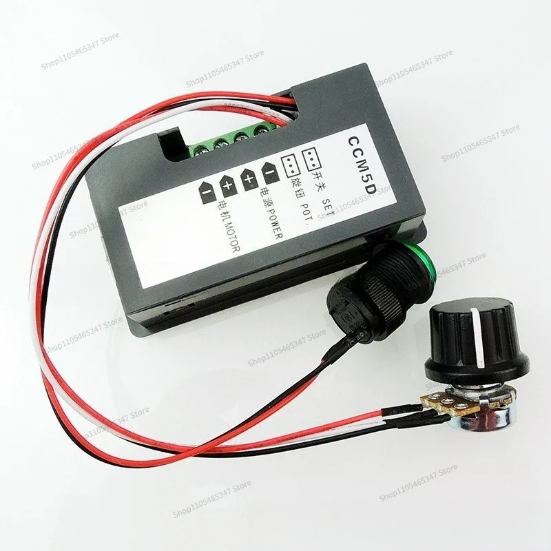 For  DC Motor Governor 6V12V24V Digital Display PWM Stepless Speed Control Board Switch Dimming Module