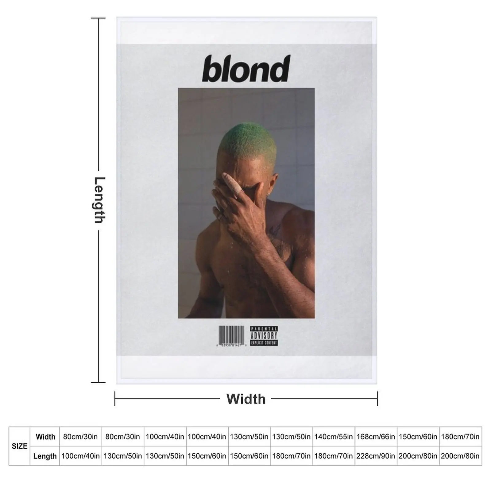 blond frank ocean tapestry Throw Blanket Sofa Throw Luxury Throw funny gift Blankets