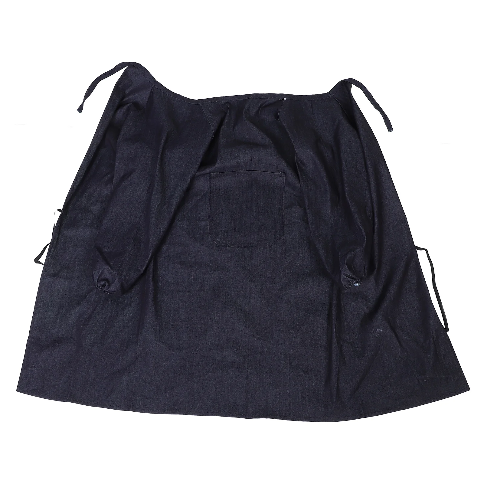 

Heavy Duty Anti-Stain Workwear Apron Plus Size Long Sleeve With Pockets For Kitchen Painting Barber Artist Camping Grill