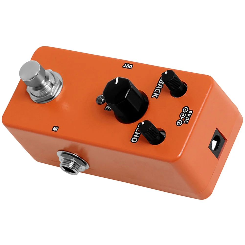 

Delay Guitar Effects Pedal Electric Analog Stereo Digital Mini High Grade Circuit Metal Durable Anti Rust Long Service Simple