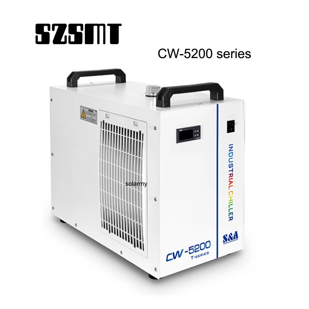 S&A Water Chiller CW-5200 CW-5202 Series For Cooling Up To 130W DC Or 60W RF CO2 Laser Tube