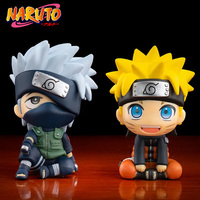 Hot 10cm Naruto Anime Figure Uzumaki Naruto Kakashi Uchiha Sasuke Itachi Cute Toys Q Figurals Action Figurine Model