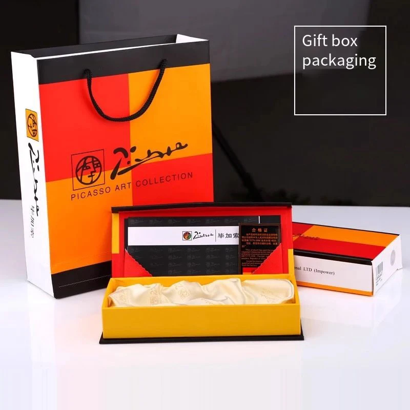 Gift Box Pimio 608 Fountain Pen for Business, Calligraphy & Smooth Daily Writing, Office Present