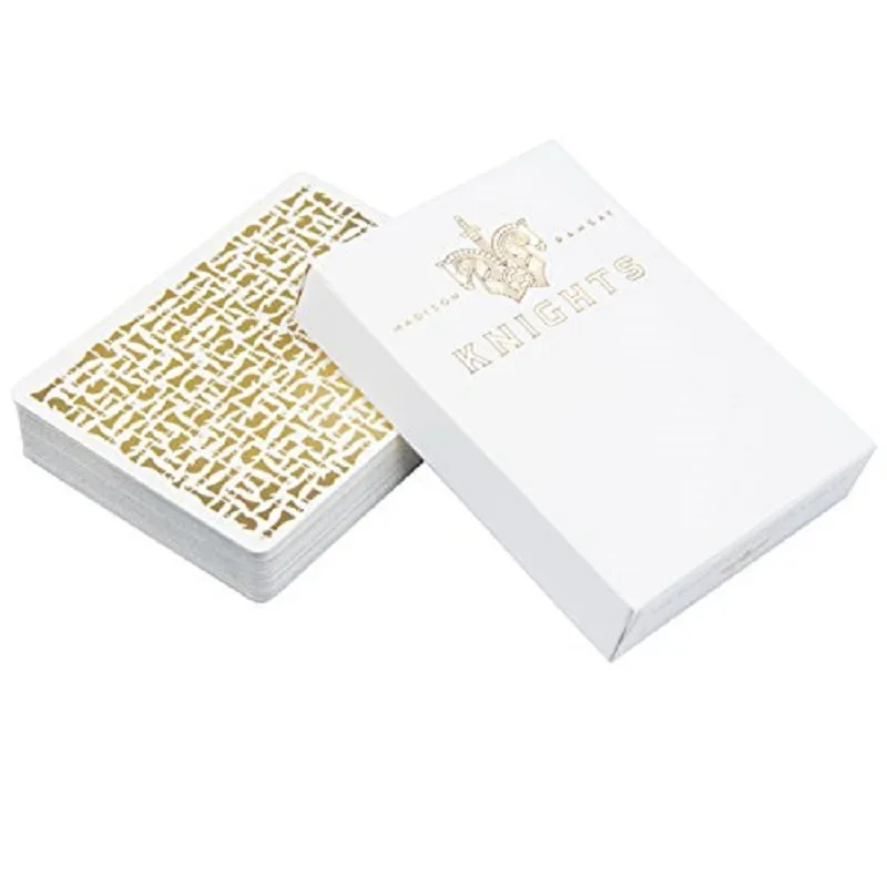 Ellusionist White Knights Playing Cards Poker Size Deck Magic Cards Magic Tricks for Magician