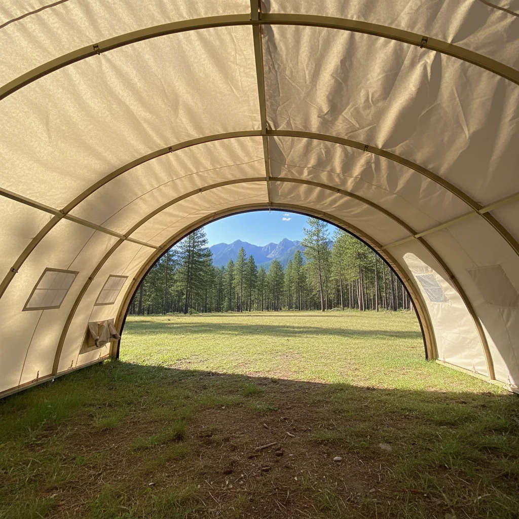 A Waterproof and Rainproof Outdoor Camping Tunnel Tent with Three Layers, Suitable for Use All Year Roundpromote sales