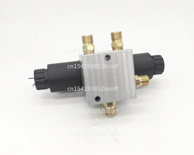 Excavator hydraulic hoist with hydraulic winch solenoid valve hook press valve