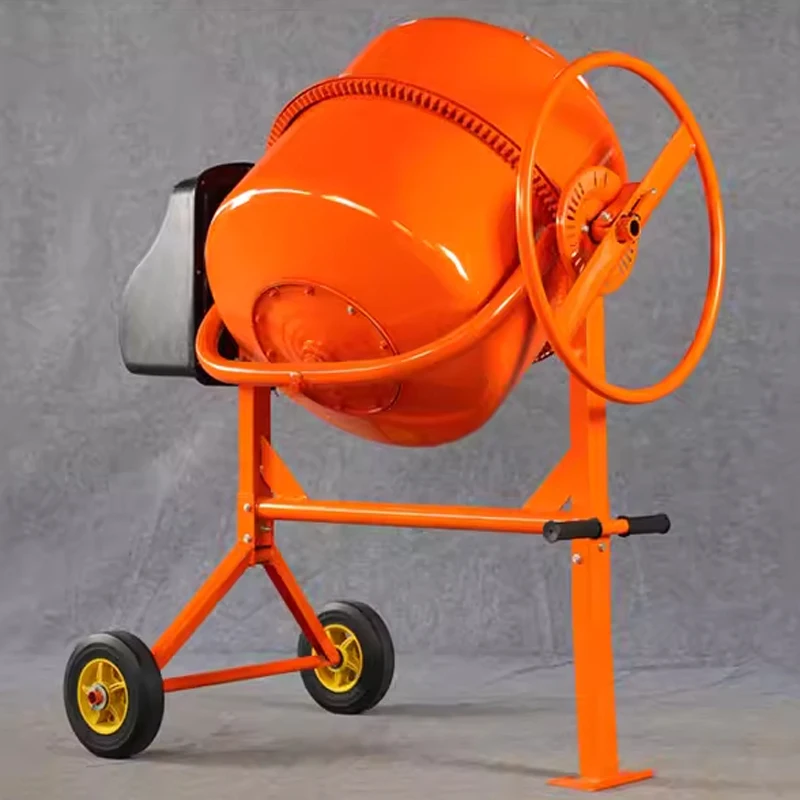 

120L Feed Mixer Compact Home-Use Cement and Concrete Mixer Multifunctional Stainless Steel Mixer for Constructio(Customized)
