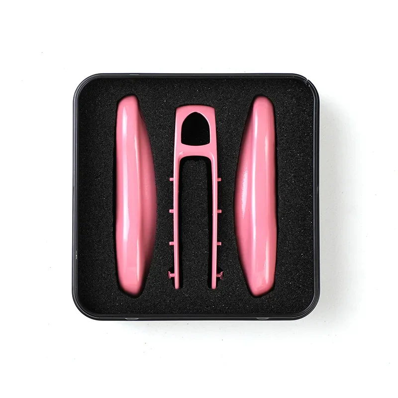 3PCS Smart Key Shell Cover Case für Porsche Neue Cayenne Panamera 911 992 Taycan Auto Schlüssel Fall Auto Zubehör schutzhülle