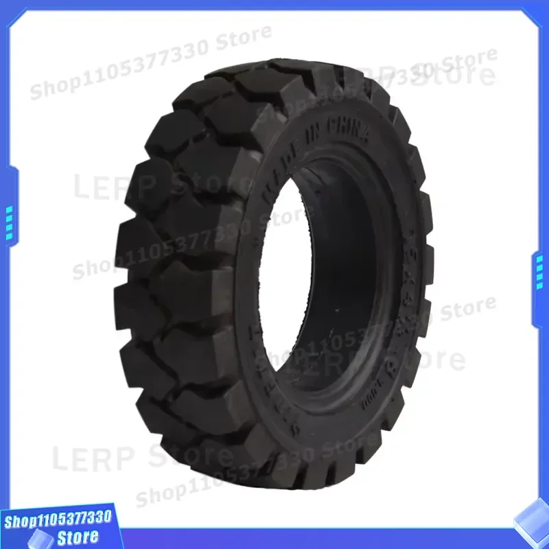 18x7x8 Solid Forklift Tires Durable Industrial Wheel Replacement for Warehouse Equipment Heavy Duty Rubber Tire Non Marking