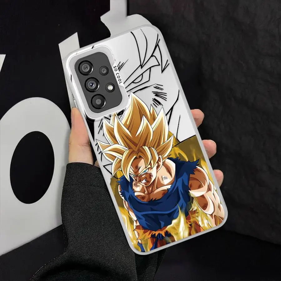 Handyhülle für Samsung Galaxy A23 A71 A54 A12 A32 A36 A17 A52 A25 A73 A14 A56 A72 A13 A16 A34 D-Dragons Ball