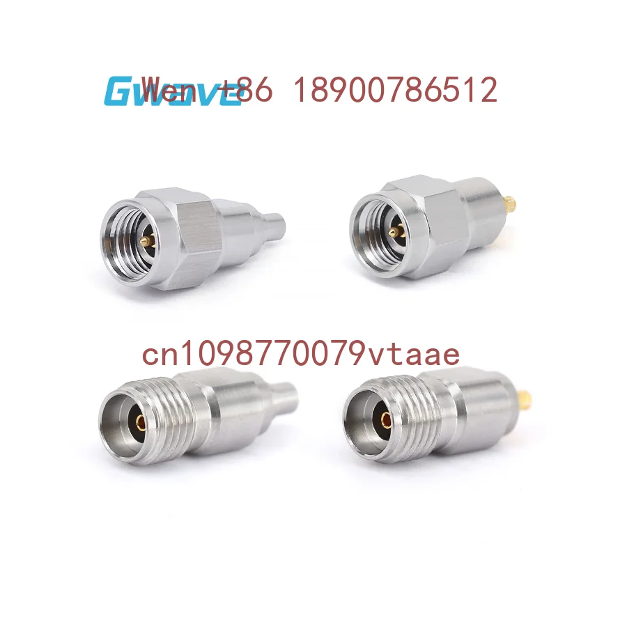 High Frequency RF Adapters Millimeter Wave 2.92 mm to G3PO Stainless Steel DC-40GHz