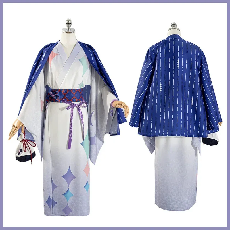 

Virtual YouTuber Hoshirube Sho Cosplay Costume VTuber NIJISANJI Japanese Style Kimono Wig Woman Halloween Carnival8;c'4,t;6.j'2;