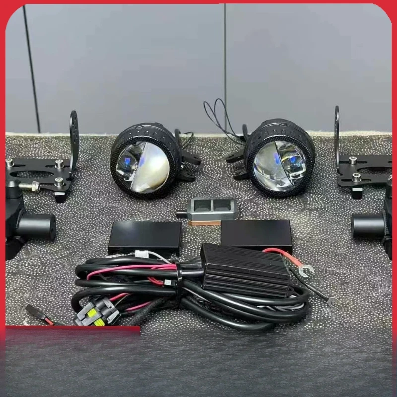 

Suitable for Mercedes-Benz large G-class g500g63g350g400g550 modified akpa middle net spotlight enhanced brightening hidden