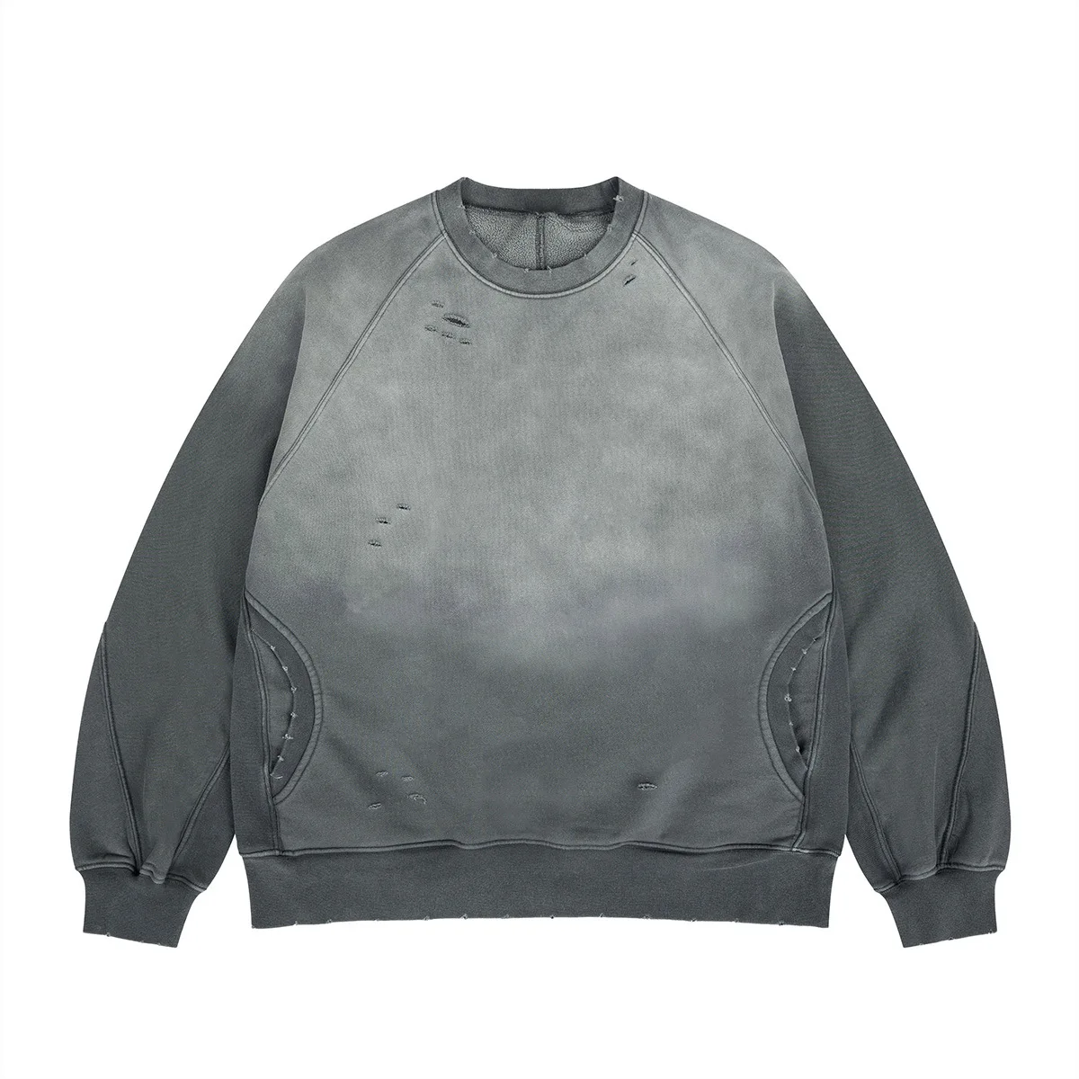 

Новый свитер осень/зима 2025 со свободным, коническим, потрепанным отверстием, плюшевой водолазкой.