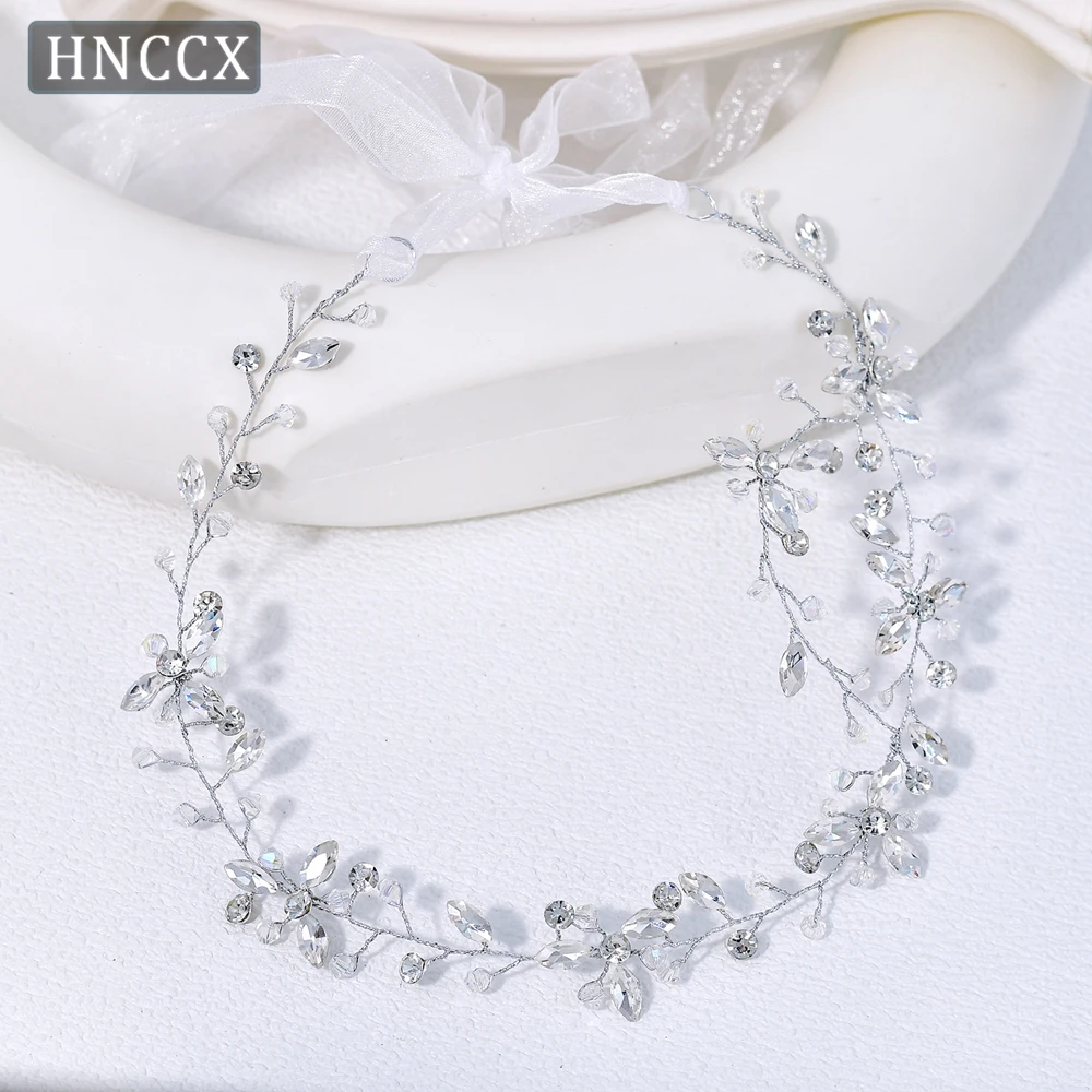 

Элегантная свадебная повязка на голову YouLaPan ручной работы с минималистичными стразами, модное украшение для волос для женщин, для свадеб и вечеринок, HP142