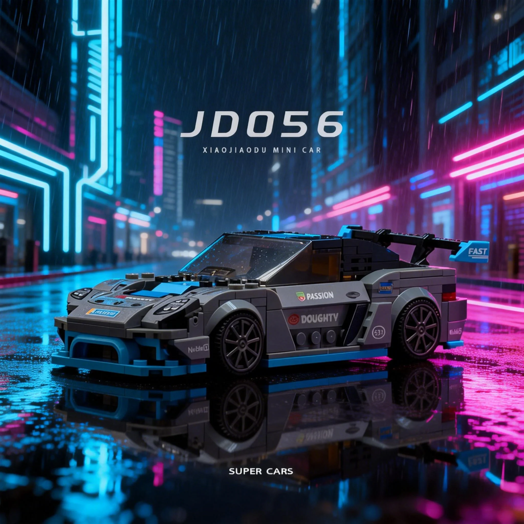 

Конструктор Speed Series: Гоночный Спортивный Автомобиль, Техническая Модель Суперкара, Классическая MOC-модель, Игрушки для Детей и Взрослых, Рождественские Подарки