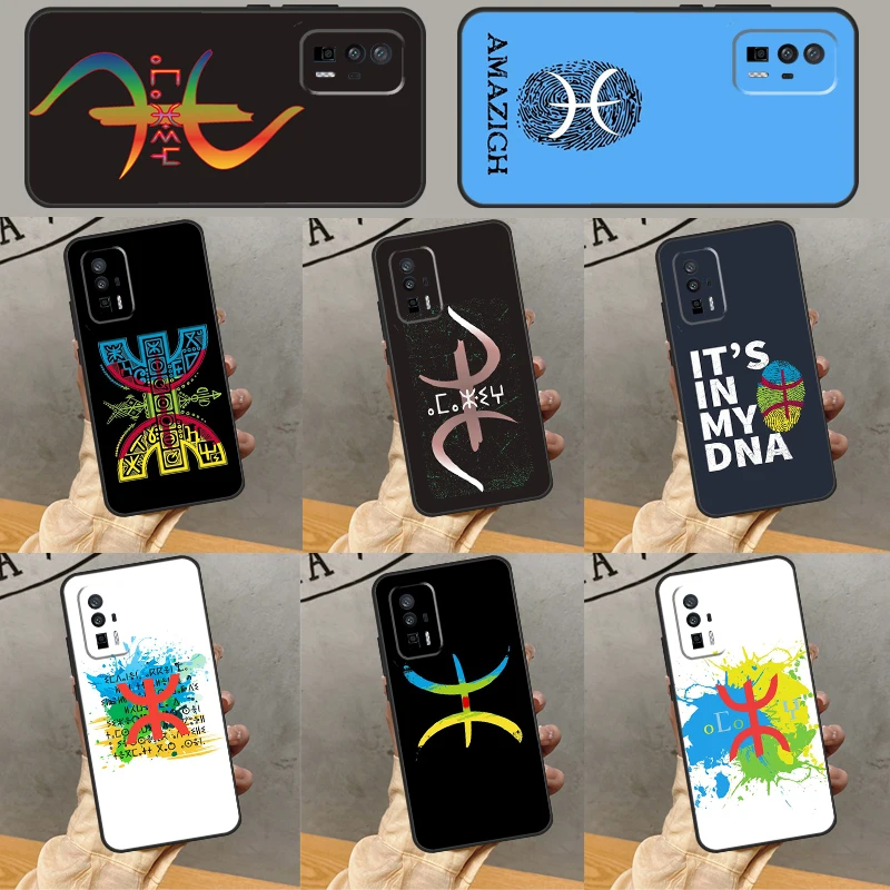 Amazigh Berber Flag Case For Xiaomi 13 Ultra 12 Lite 11T 12T Pro 12X POCO X3 X5 F5 Pro F3 F4 X4 GT M5s Coque