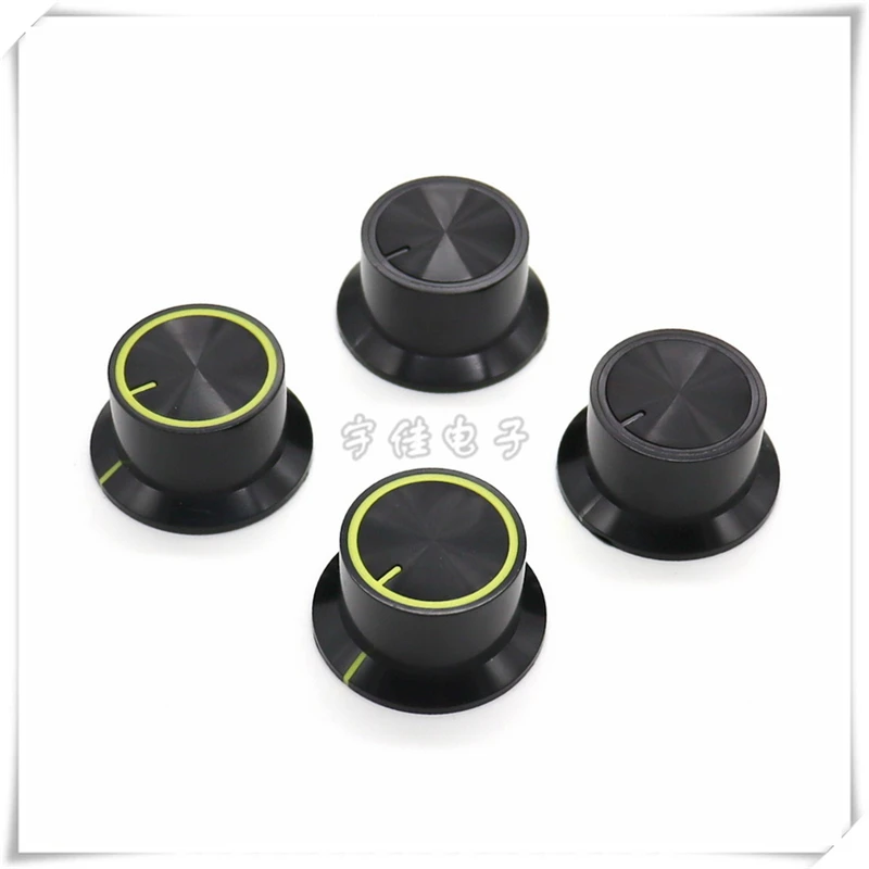 2PCS Light-transmitting Knob Middle light-transmitting 32*17mm Encoder Potentiometer Cap Amplifier Sound Adjustment Knob Cap