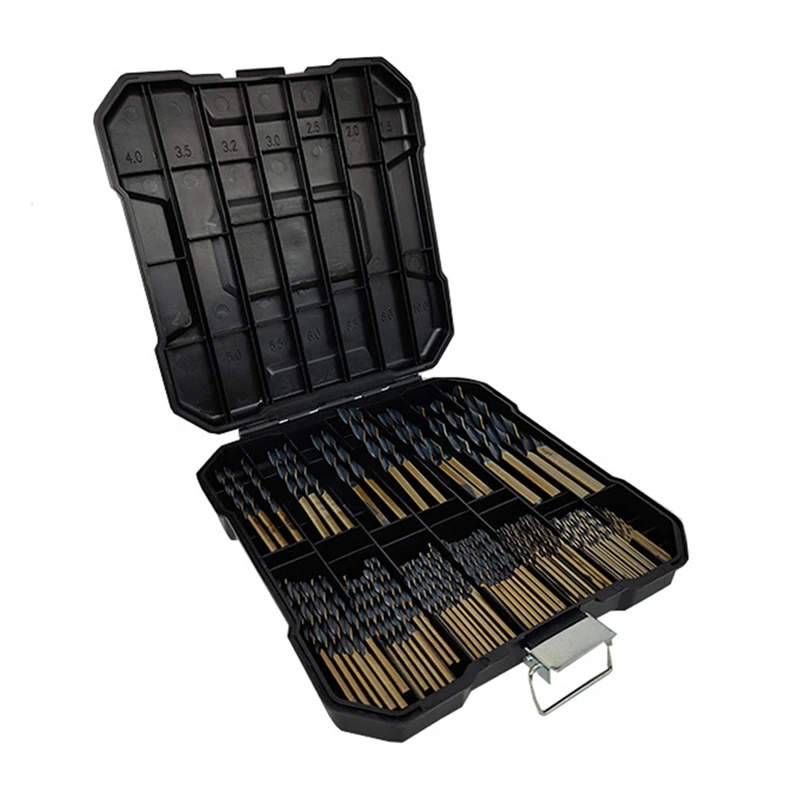 

ABPP-99Pcs HSS Twist Drill Bit 1.5Mm-10Mm , Power Tool Accessories, Used For Wood Metalworking