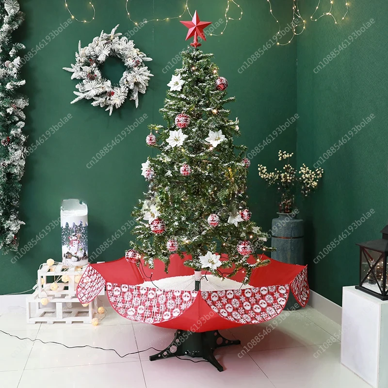 Factory Price 3ft 4ft 5ft 6ft  Snow Flocked Christmas Tree Artificial PVC and PE Christmas Tree