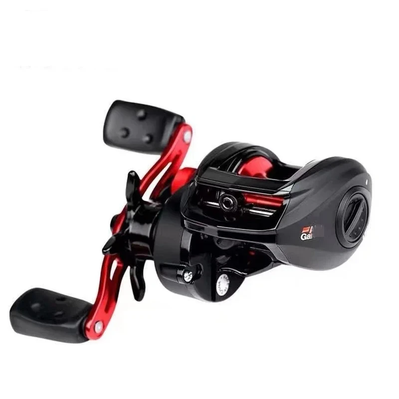 Imagem -04 - Baitcasting Fishing Reel Sistema de Regulação Magnética Água Salgada Água Doce Max Drag 8kg 5bb 6.4:1 Max3 Preto