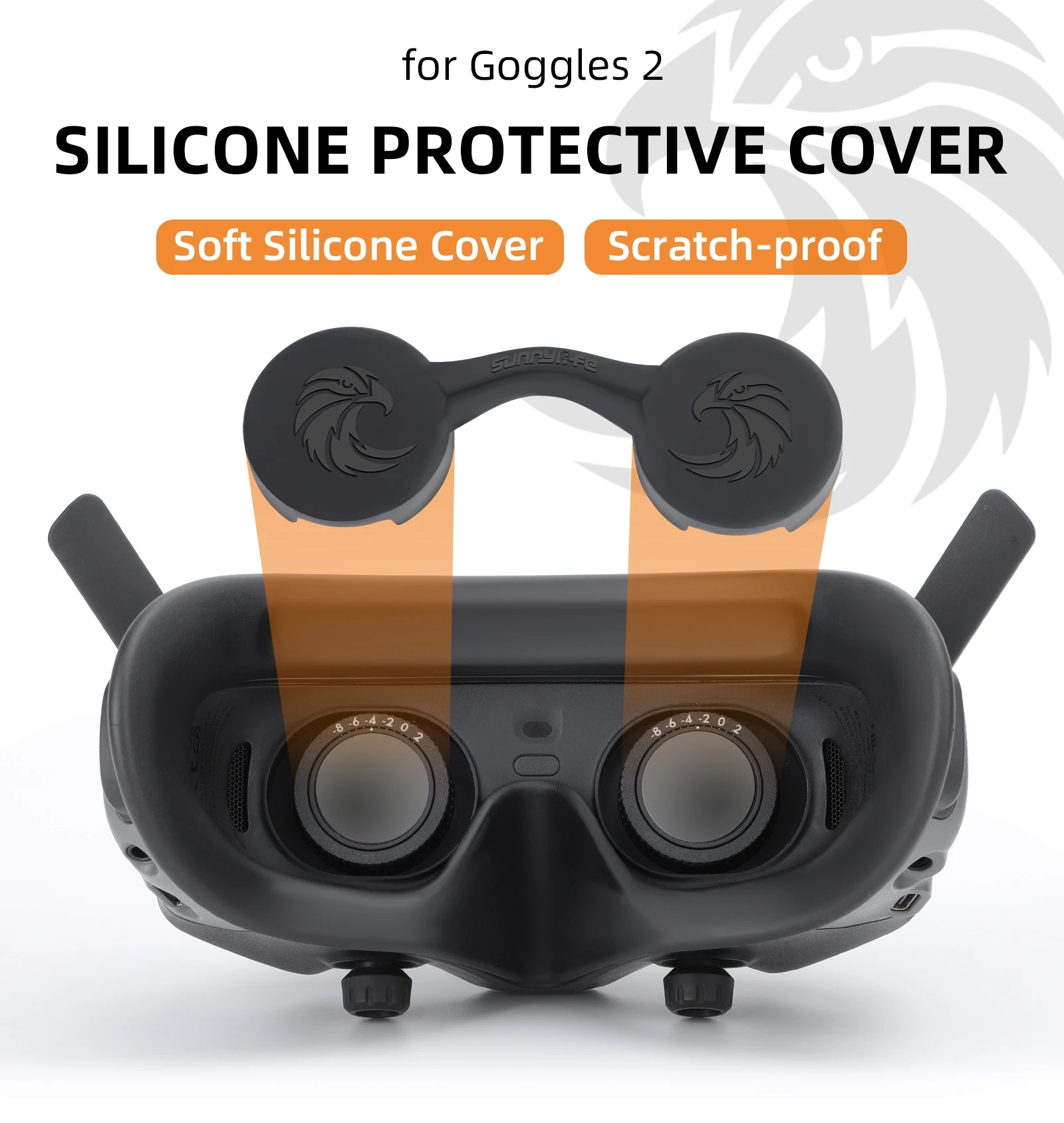 

for DJI Avata Lens Protective Cover for DJI Goggles 3/2 Silicone Dust Cover