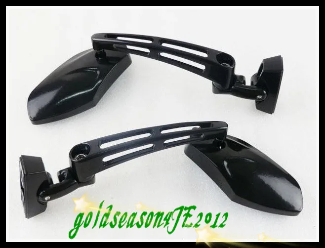 Motorcycle Gloss Black Mini Sport Mirrors for Suzuki GSXR 600 700 1000 Hayabusa